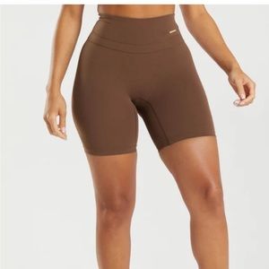 Whitney Simmons Brown Cycle Shorts